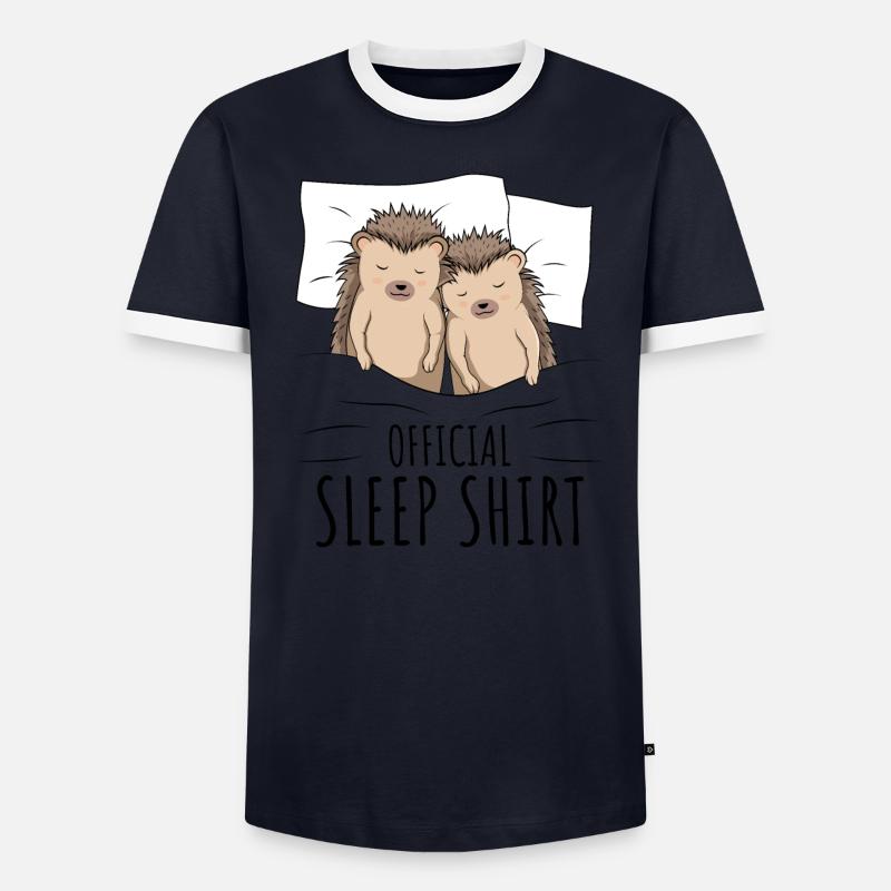 Hérisson T-shirt contrasté Homme