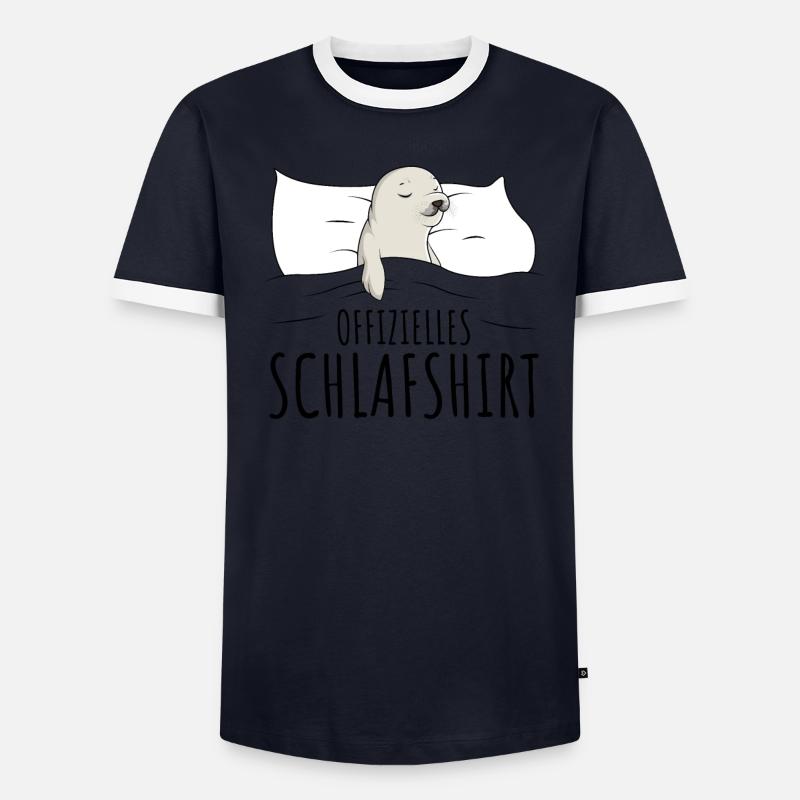 Robbe Männer Kontrast-T-Shirt