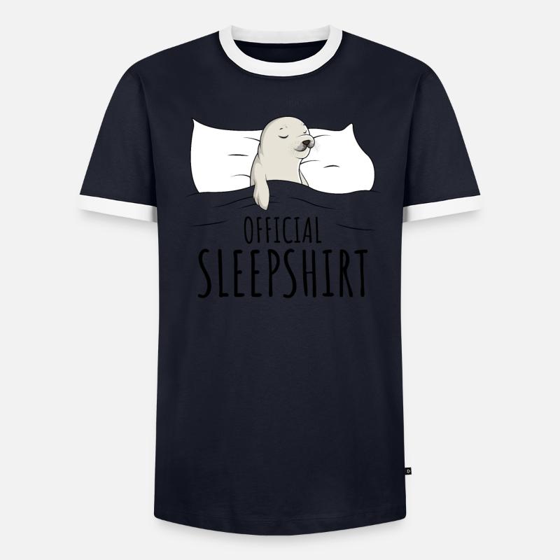 Phoque T-shirt contrasté Homme