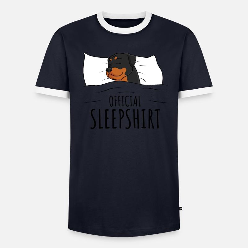 Rottweiler T-shirt contrasté Homme