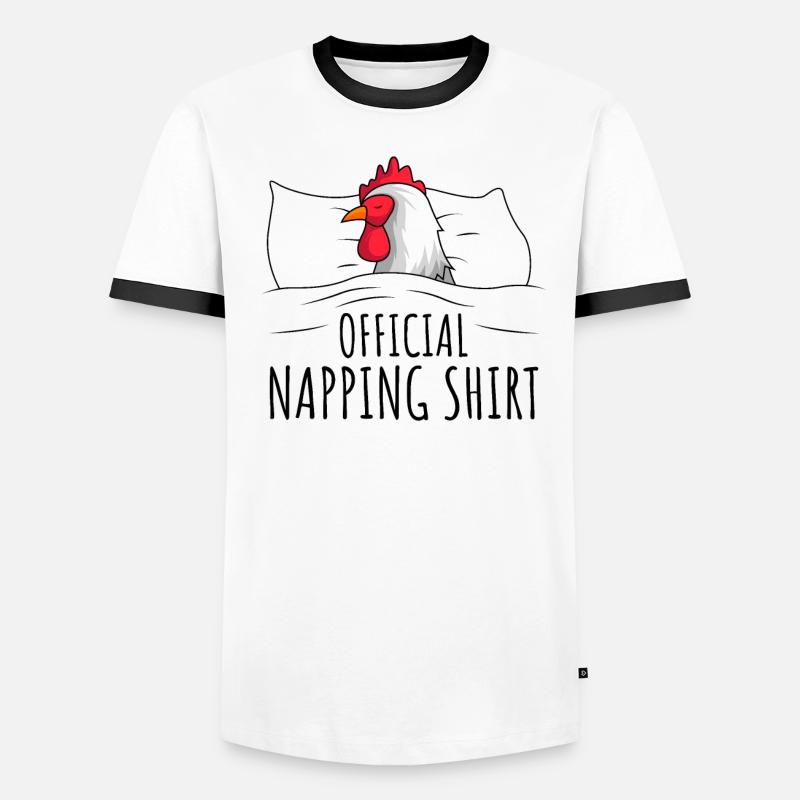 Poulets T-shirt contrasté Homme