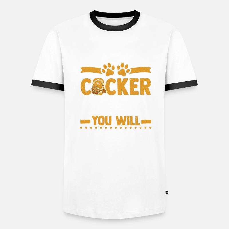 Si vous avez un cocker épagneul vous comprendrez T-shirt contrasté Homme