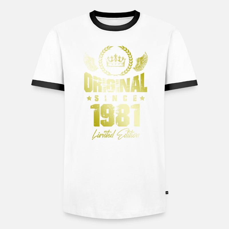 Édition limitée 1981 T-shirt contrasté Homme