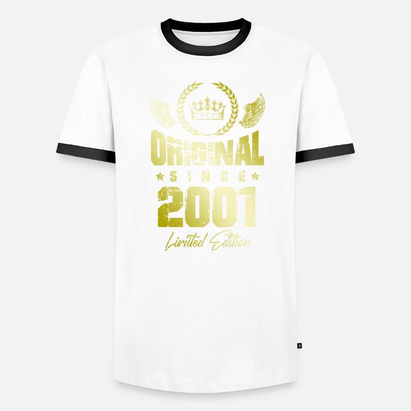 Édition limitée 2001 T-shirt contrasté Homme