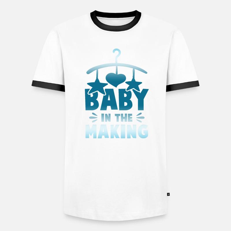 bébé mignon T-shirt contrasté Homme