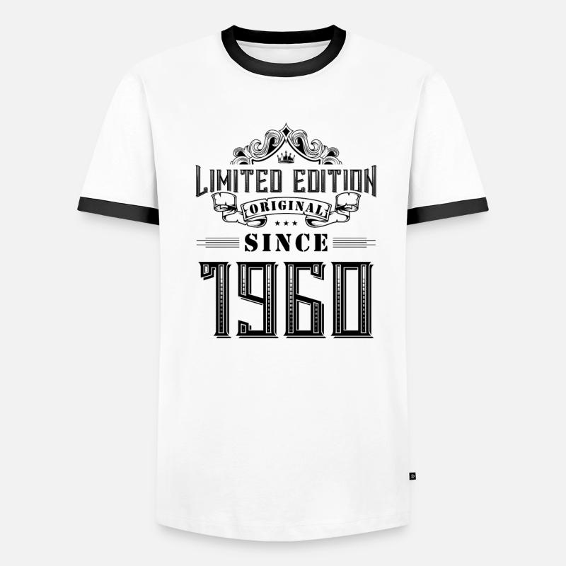 1960 Édition limitée T-shirt contrasté Homme