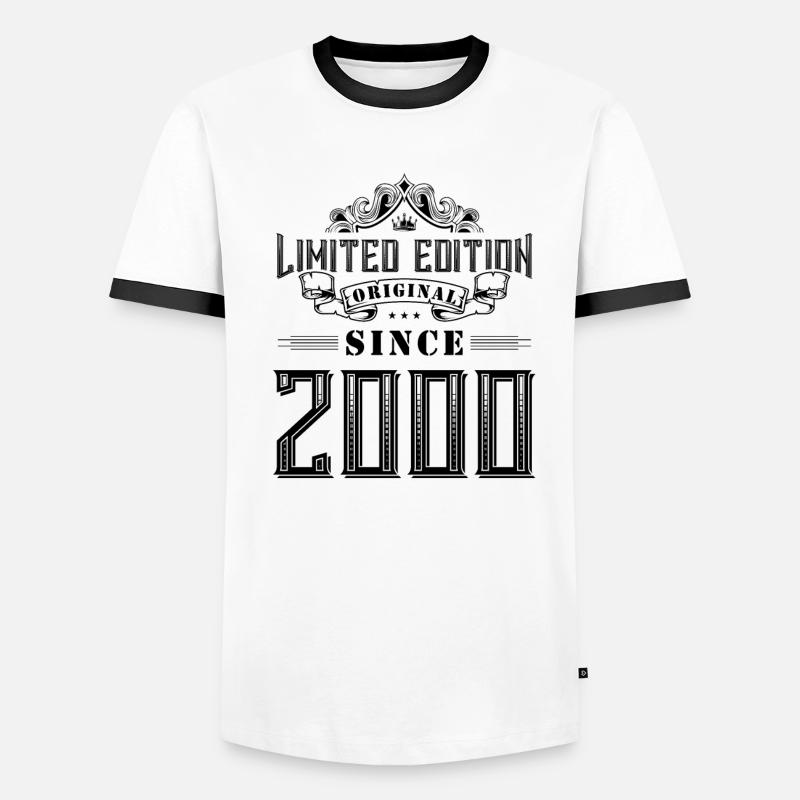 Édition limitée 2000 T-shirt contrasté Homme
