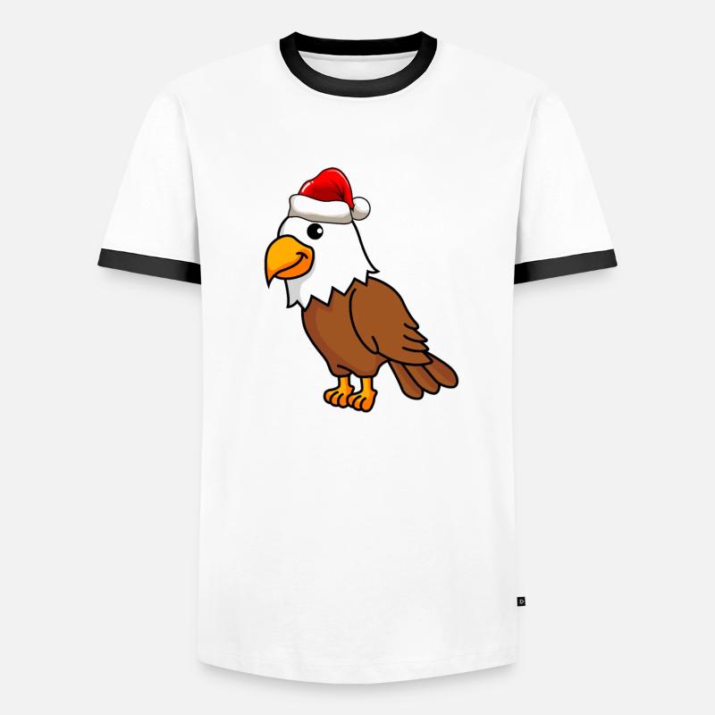 Eagle Comic Noël T-shirt contrasté Homme