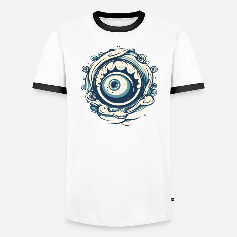 Aqua Wave Oeil T-shirt contrasté Homme