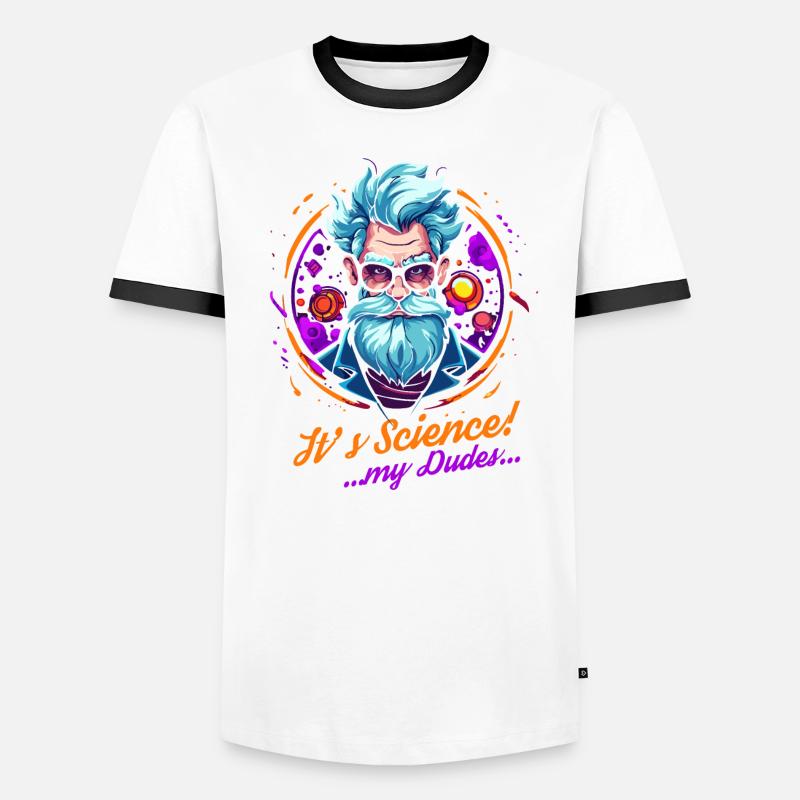 C’est de la science, mes gars : Chad Professeur T-shirt contrasté Homme
