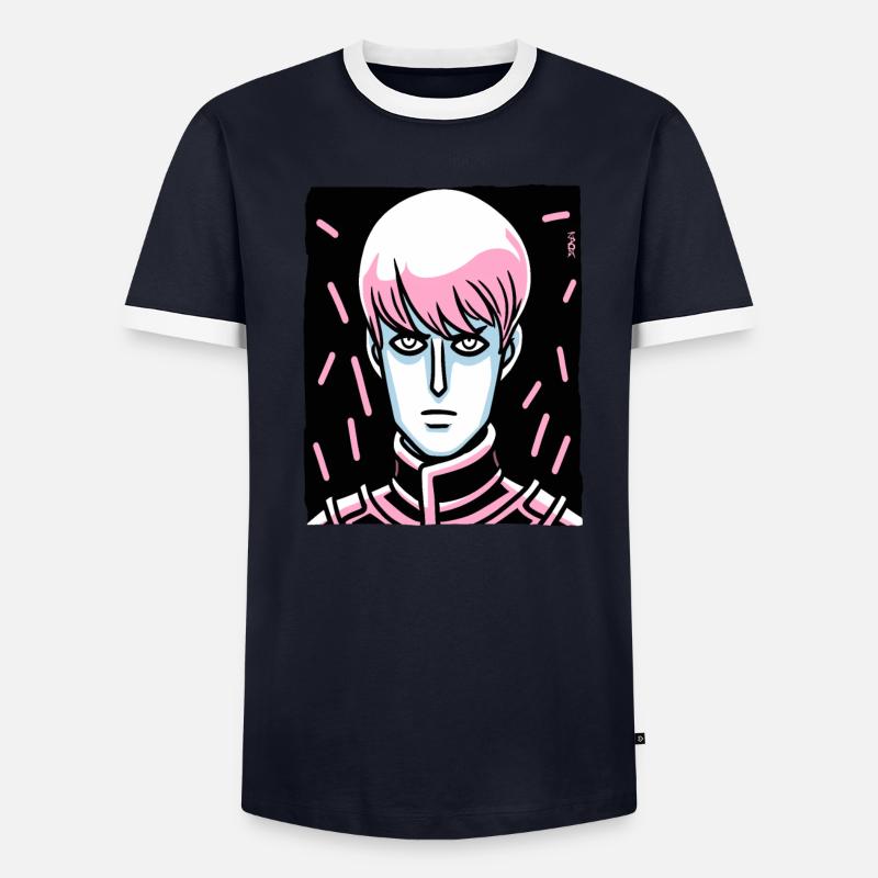 Dessin animé Soldier : Souverain T-shirt contrasté Homme