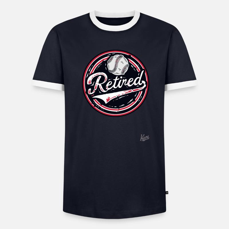 Retired pensioners Men's Ringer Shirt