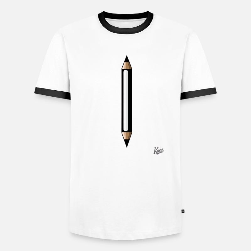 Crayon : Deux, c’est mieux ! T-shirt contrasté Homme