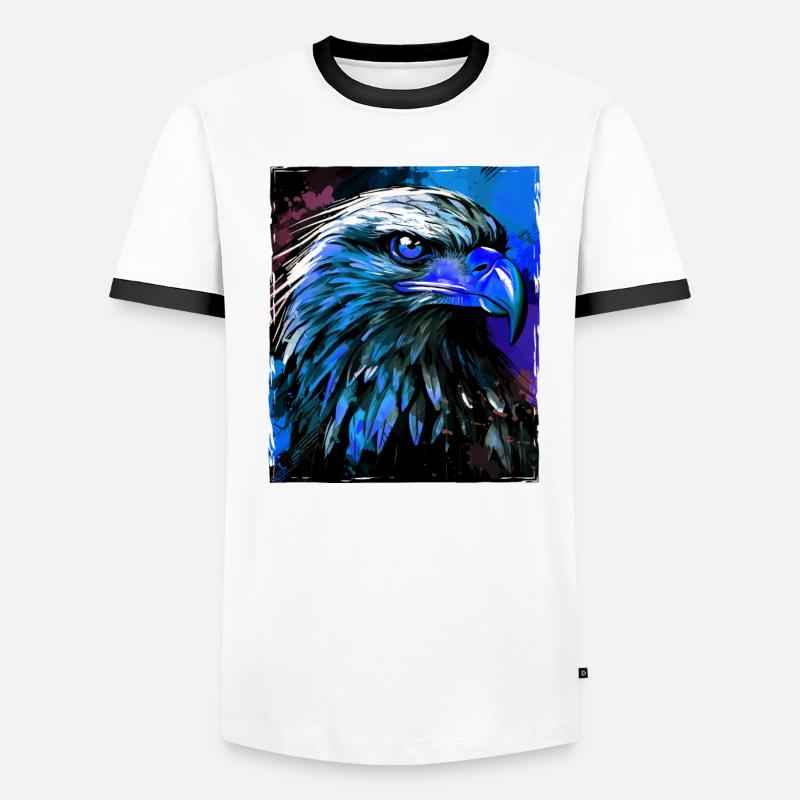 Eagle Portrait Men's Ringer Shirt