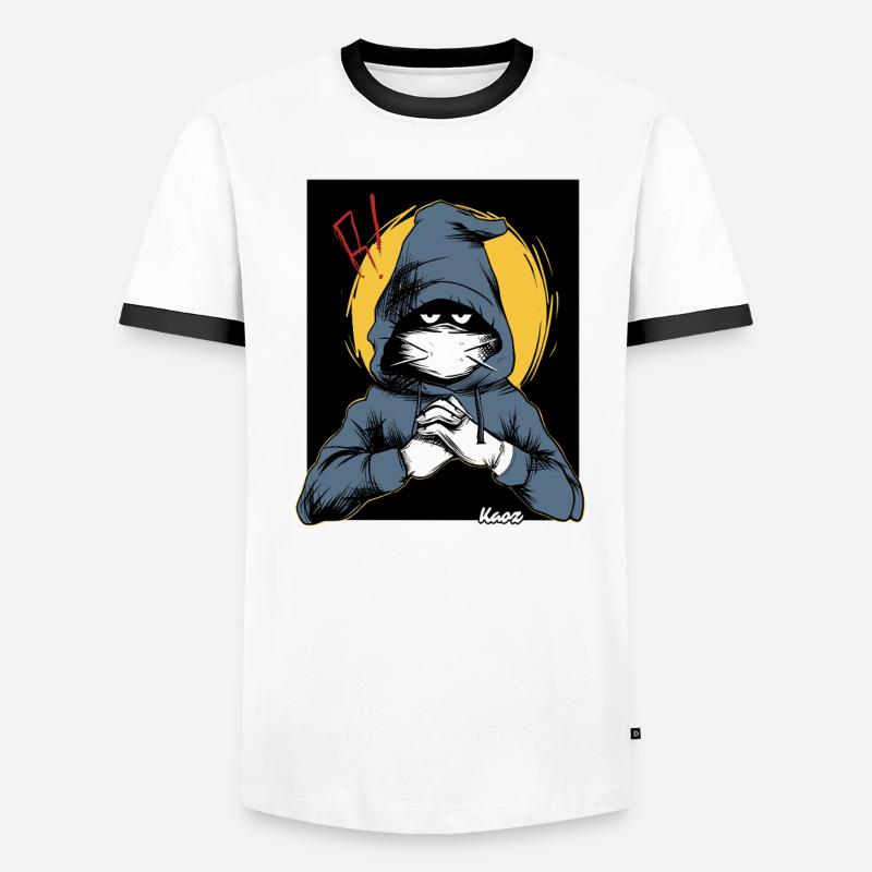 Suspect en sweat à capuche T-shirt contrasté Homme