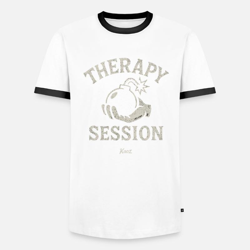 Hand holding therapy session bombshell Men's Ringer Shirt