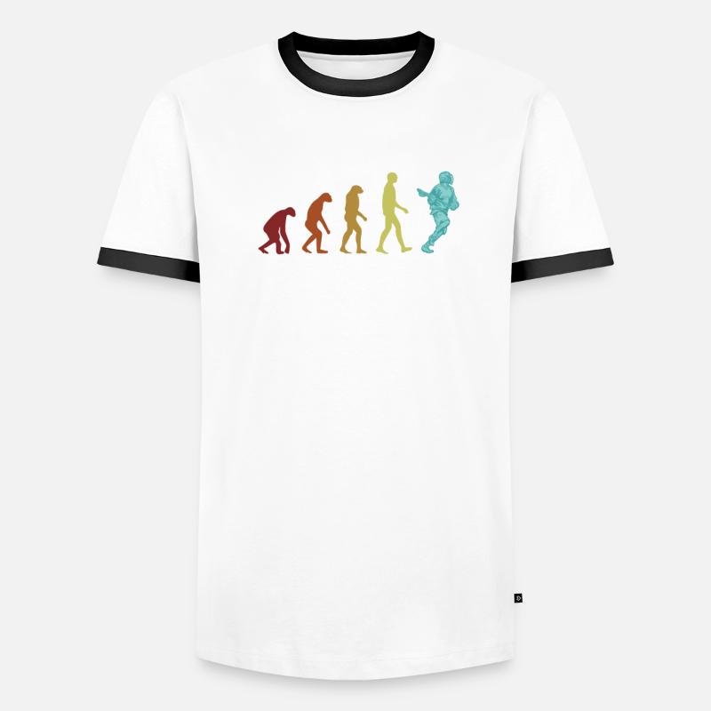 Lacrosse Evolution Polocrosse Intercrosse Trainer Männer Kontrast-T-Shirt