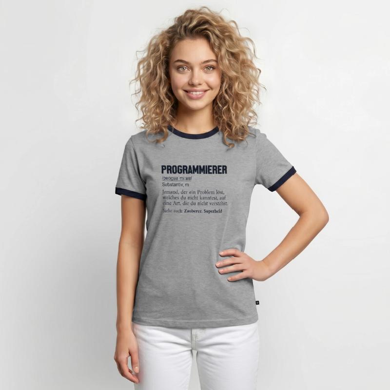 Männer Kontrast-T-Shirt