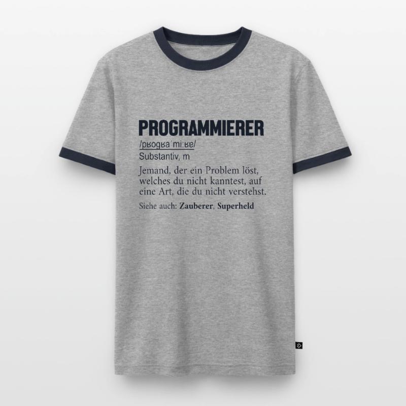 Männer Kontrast-T-Shirt