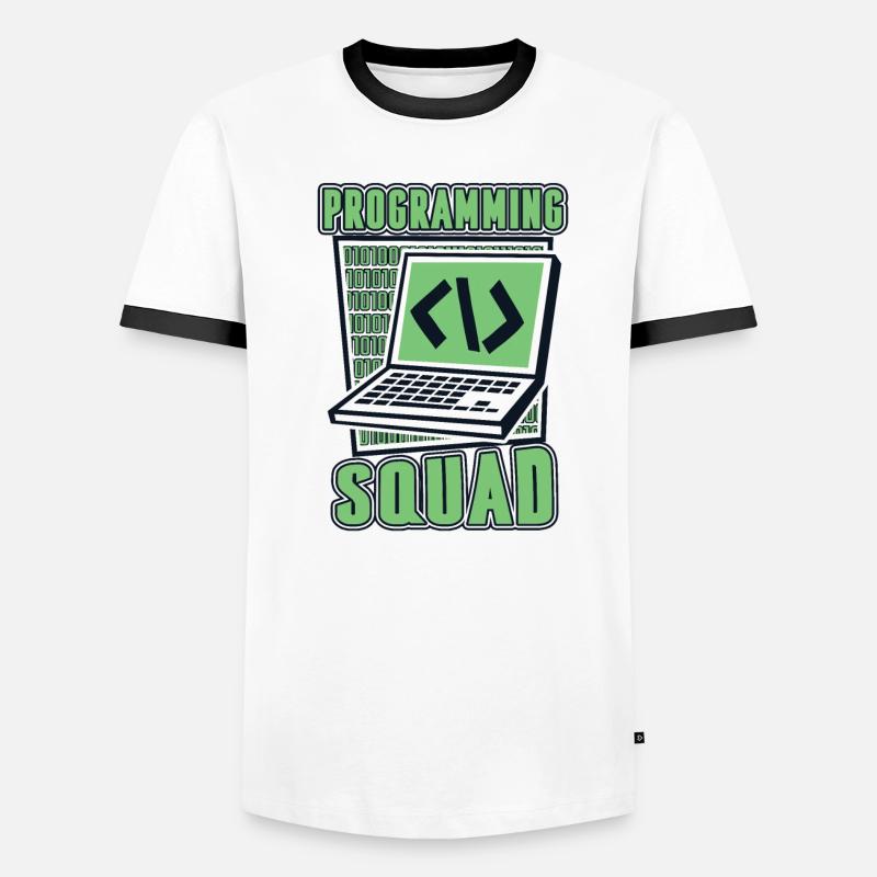 Programming Squad Softwareentwickler Developer Männer Kontrast-T-Shirt
