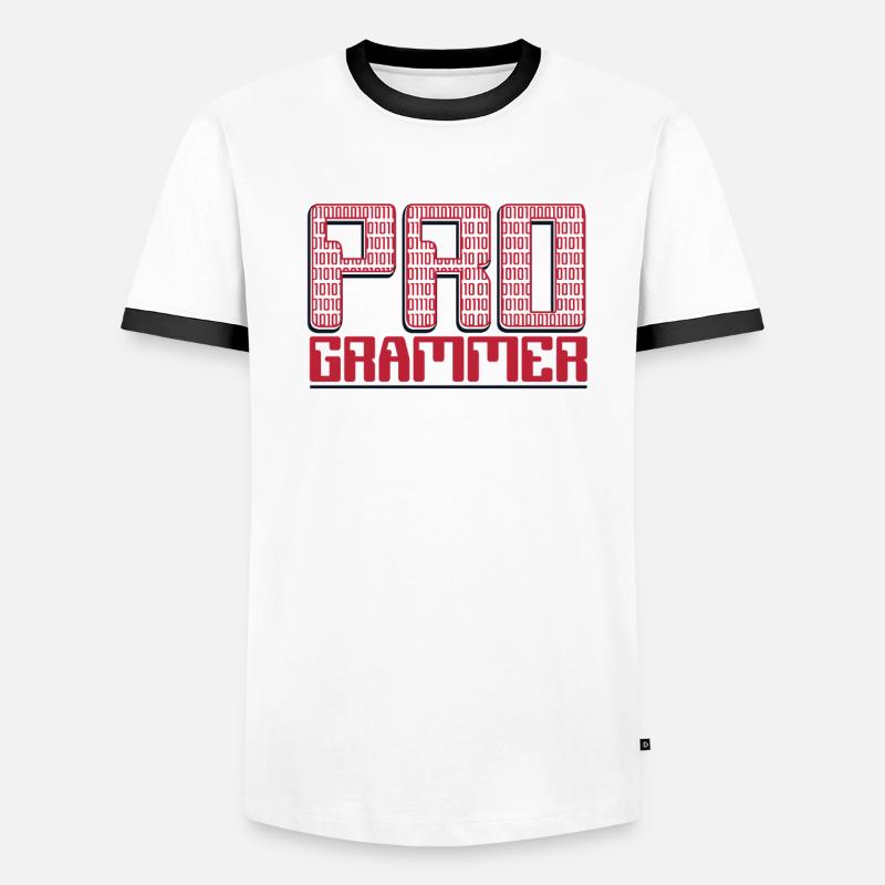 Programmeur Développeur logiciel Développeur Codeur T-shirt contrasté Homme