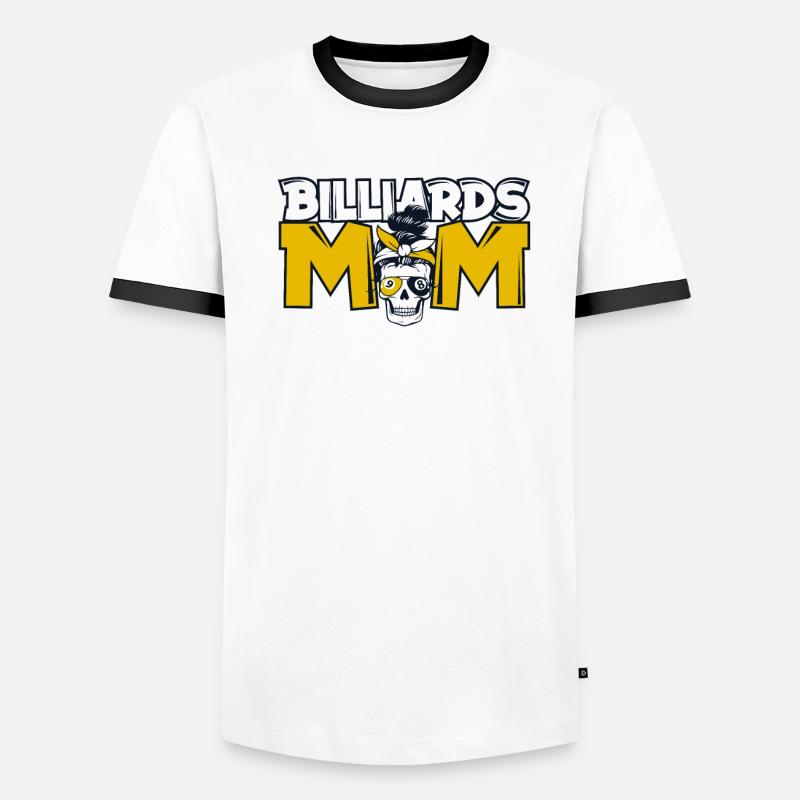 Billard Maman Billard Table Billard Snooker T-shirt contrasté Homme