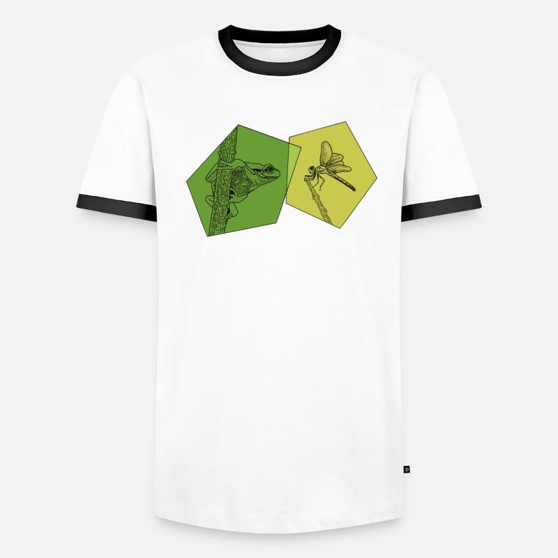 Toad, tadpole, tree frog, frog breeder, frog Men's Ringer Shirt