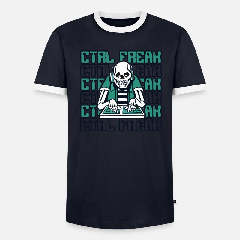 Développeur logiciel CTRL Freak T-shirt contrasté Homme