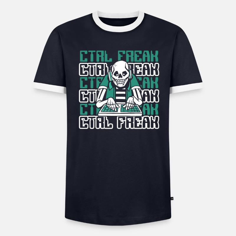 CTRL Freak Softwareentwickler Developer - Männer Kontrast-T-Shirt - undefined