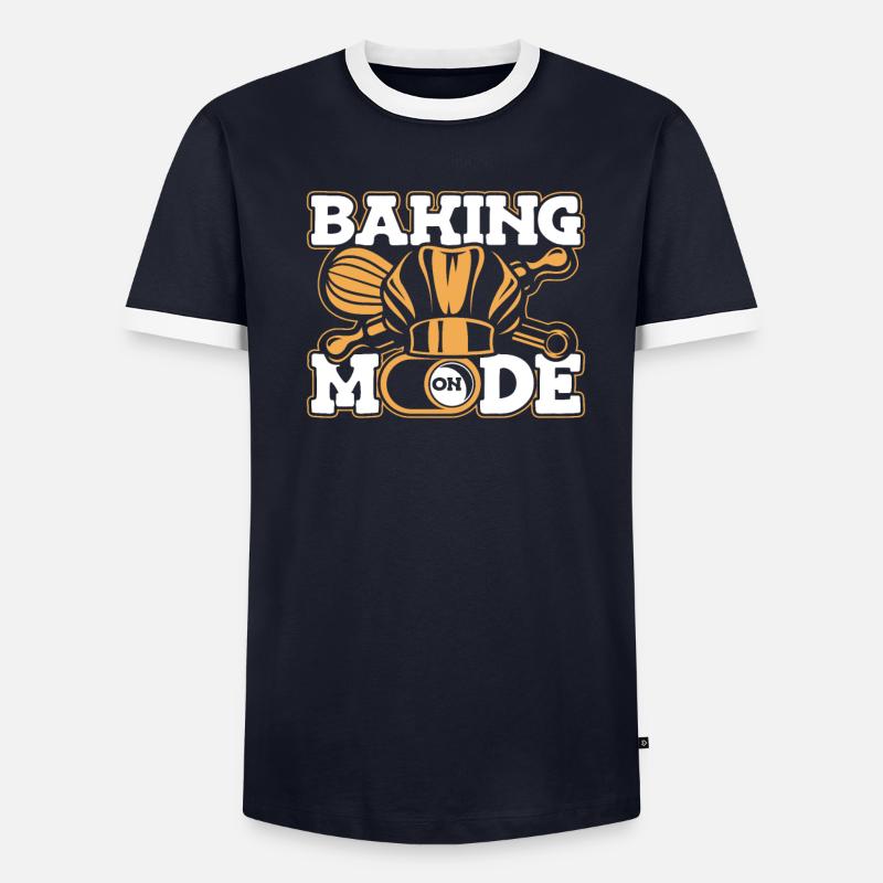 Mode cuisson sur Bakery Confectioner Hobby Baker T-shirt contrasté Homme
