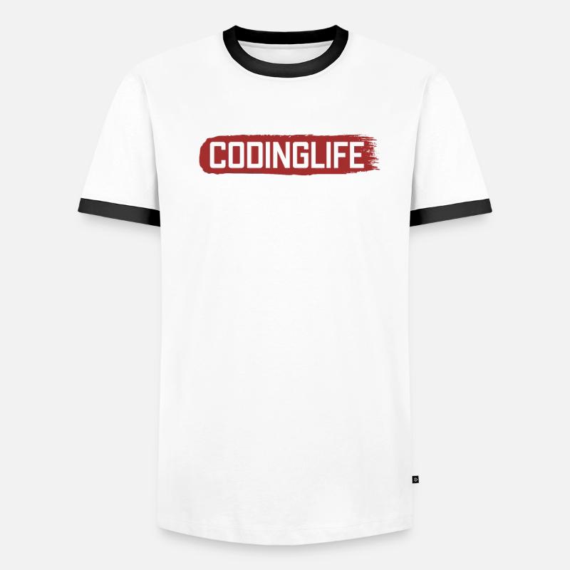 Codinglife Softwareentwickler Developer Männer Kontrast-T-Shirt