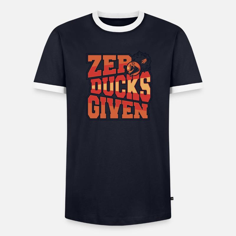 Zero Ducks Given Game Prisonball Joueur de l’équipe T-shirt contrasté Homme