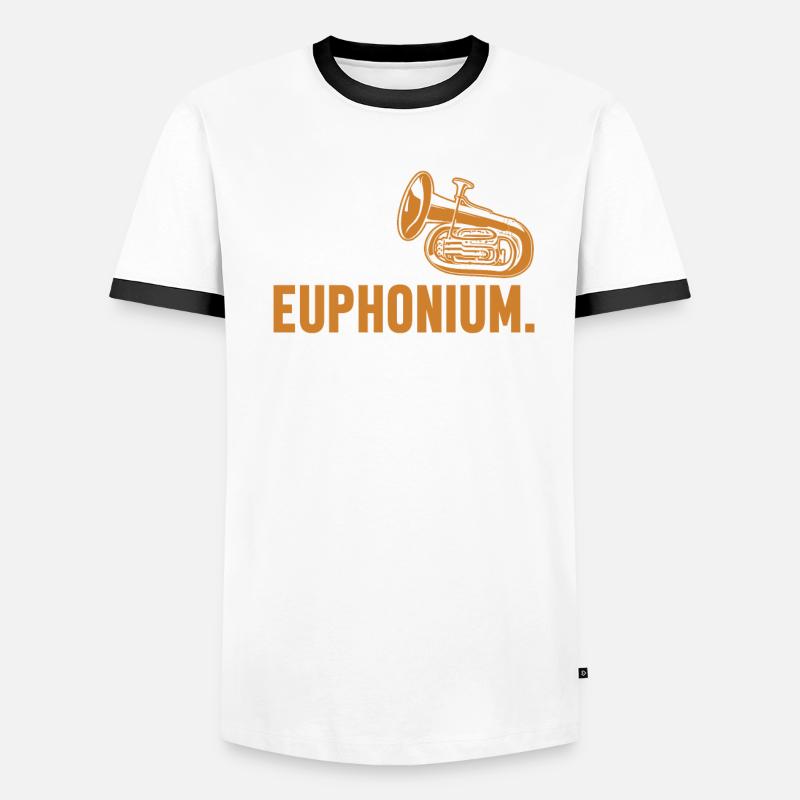 Manger Dormir Euphonium Répéter Euphoniumiste T-shirt contrasté Homme