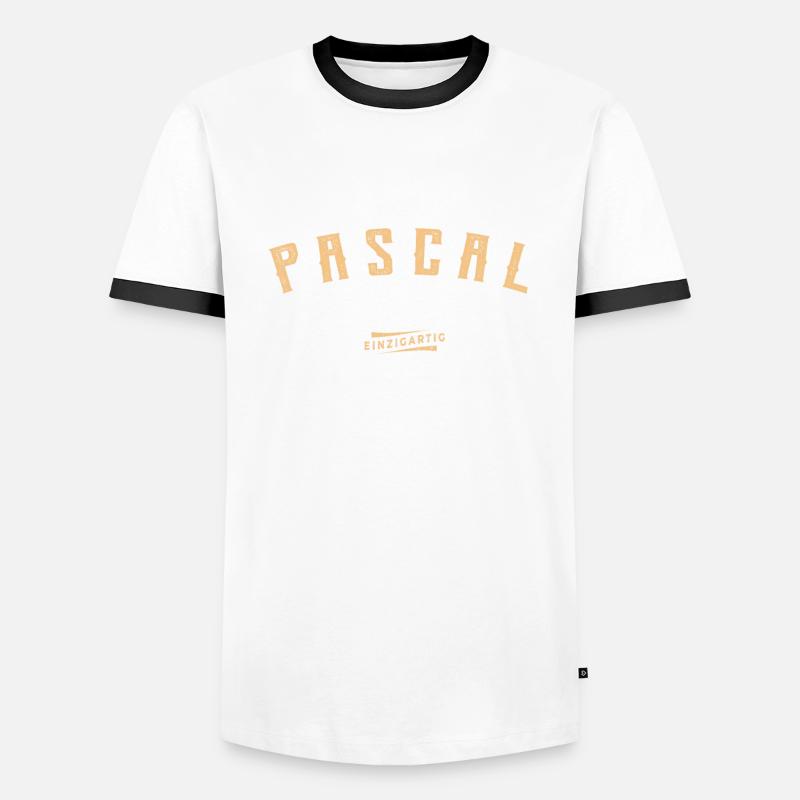 Pascal Limited Edition Männer Kontrast-T-Shirt