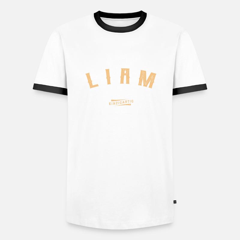 Liam Limited Edition Männer Kontrast-T-Shirt