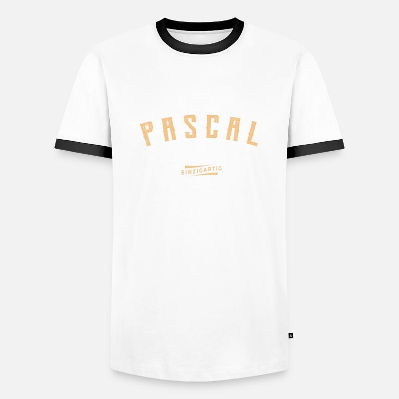 Pascal Limited Edition Männer Kontrast-T-Shirt