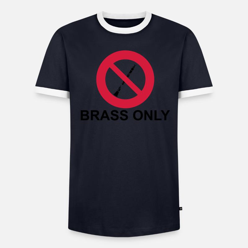 Brass Only T-shirt contrasté Homme