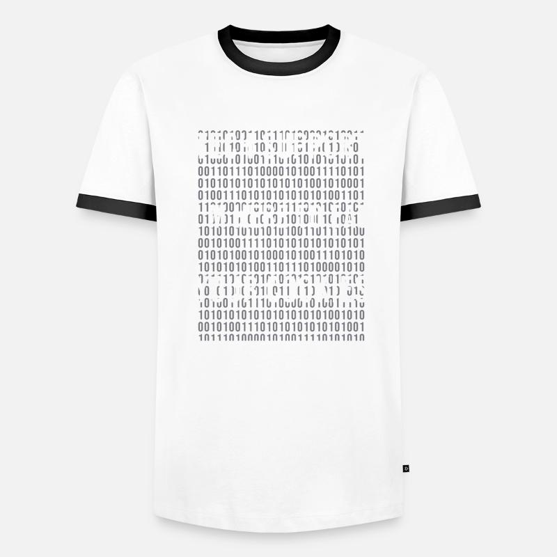 Support technique drôle d’amusement informatique T-shirt contrasté Homme