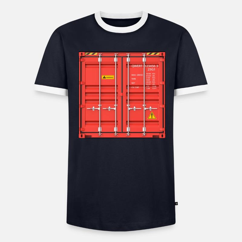 Conteneur T-shirt contrasté Homme
