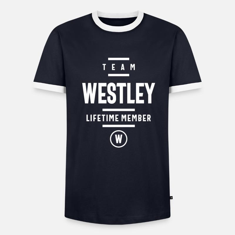 Westley Personalized Name - Men's Ringer Shirt - undefined