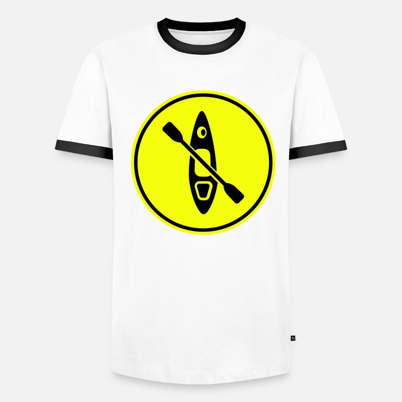 Canoe icon Men's Ringer Shirt