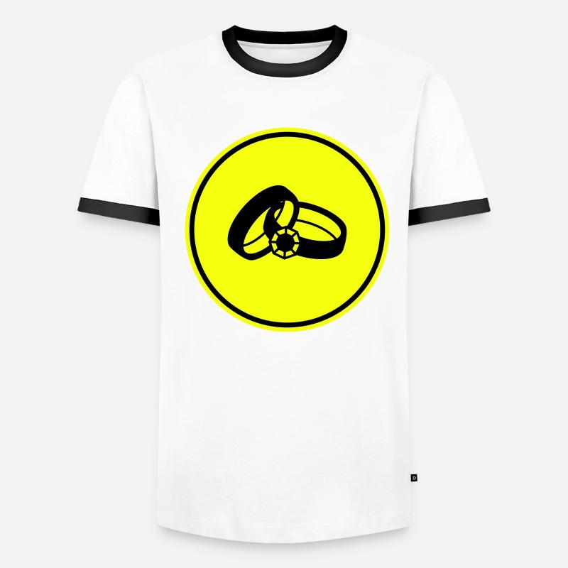 Wedding Rings Wedding Men's Ringer Shirt