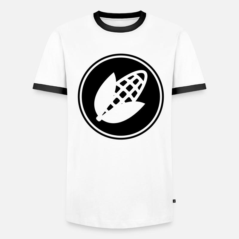 Corn symbol Men's Ringer Shirt