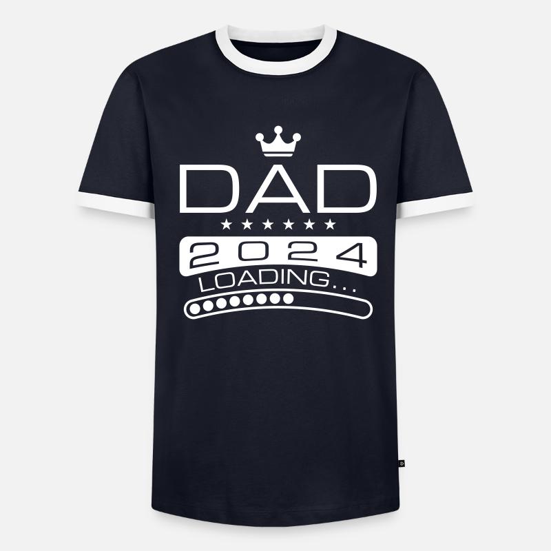 Dad 2024 Loading Papa - Men's Ringer Shirt - undefined