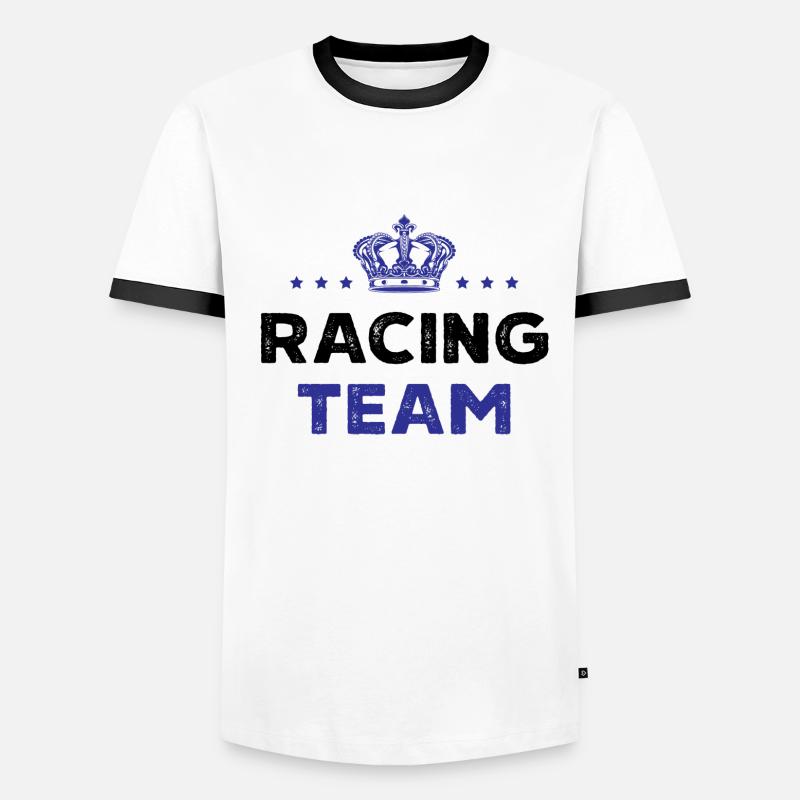 Équipe de course T-shirt contrasté Homme
