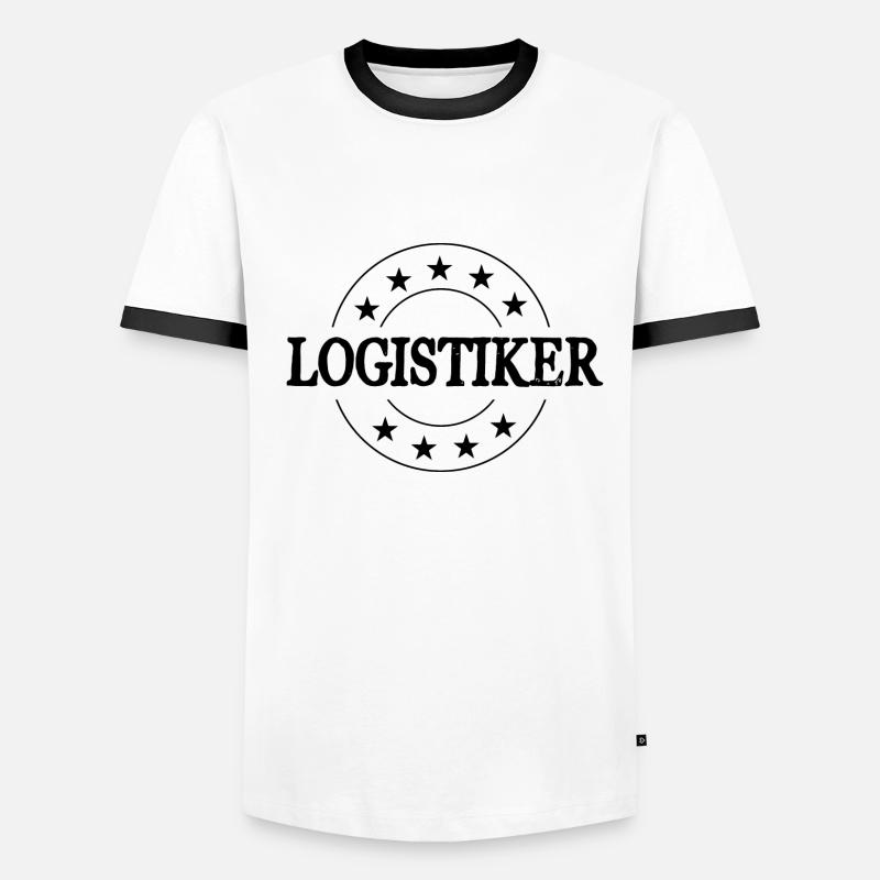 Logistiker Beruf Männer Kontrast-T-Shirt