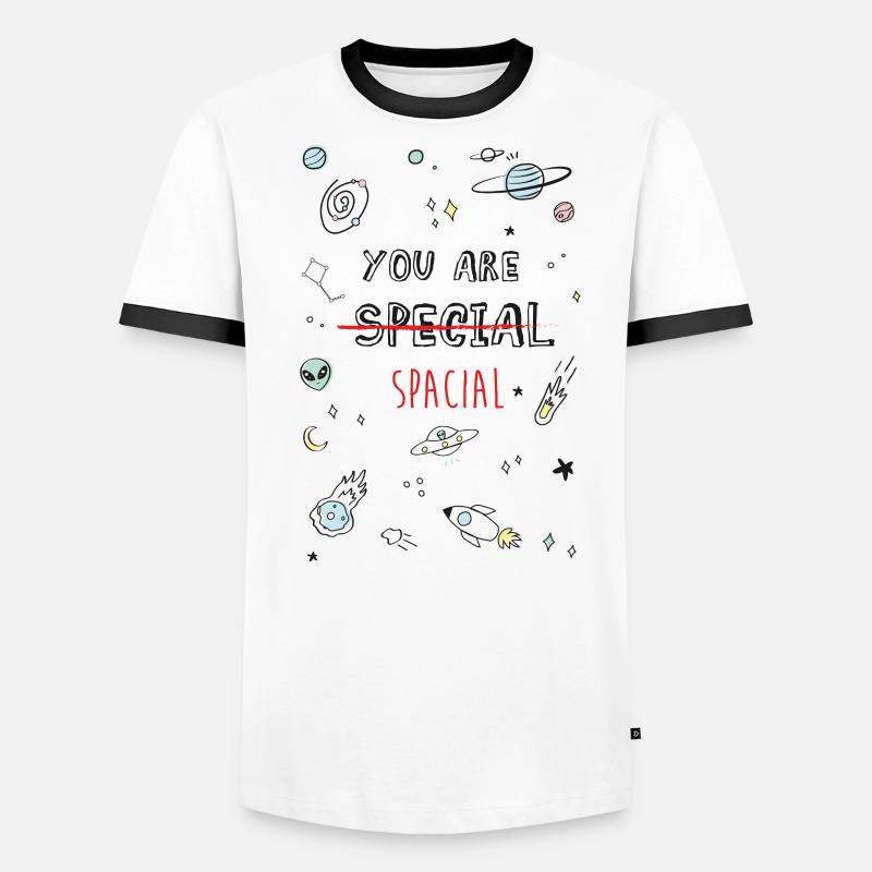Vous êtes SPATIALE T-shirt contrasté Homme