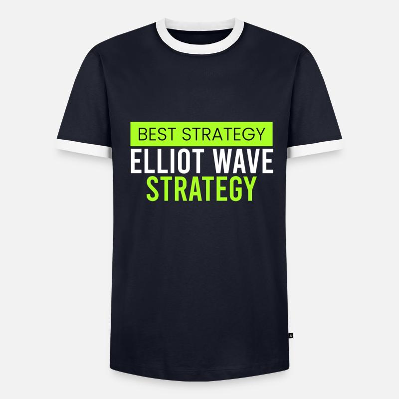 Elliot Wave Strategy Men's Ringer Shirt