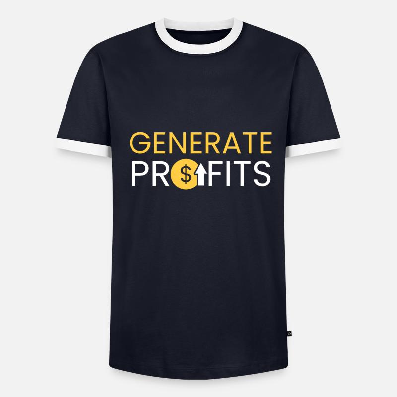 Générer des profits T-shirt contrasté Homme