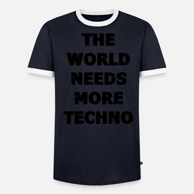 Techno Men's Ringer Shirt